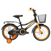 Bicicletă Crosser C13 16" Orange Black Oțel / Pentru copii