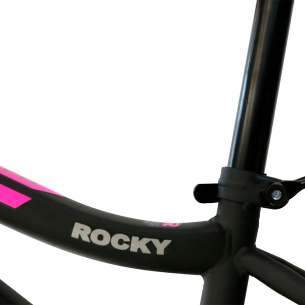 Bicicletă Crosser C13 14" Pink Black Oțel / Pentru copii photo 3