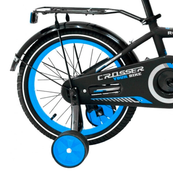 Bicicletă Crosser C13 16" Blue Black Oțel / Pentru copii photo 2
