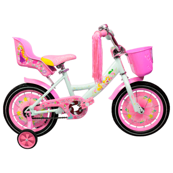 Bicicletă Crosser Girl-S 12" Pink White Oțel / Pentru copii photo 1