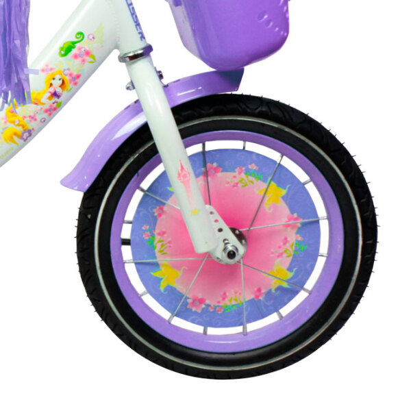 Bicicletă Crosser Girl-S 18" Violet White Oțel / Pentru copii photo 2