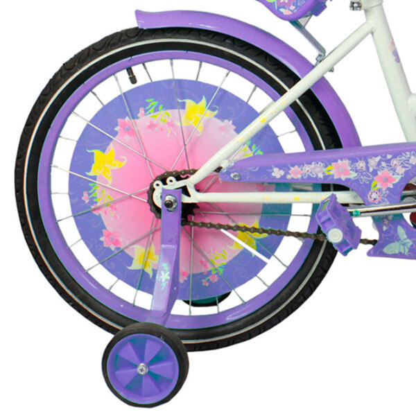 Bicicletă Crosser Girl-S 20" Violet White Oțel / Pentru copii photo 1