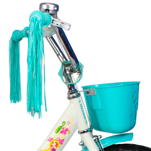 Bicicletă Crosser Girl-S 16" Turquoise White Oțel / Pentru copii photo 4