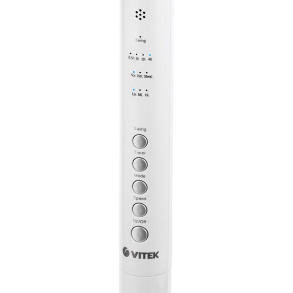 Вентилятор Vitek VT-2073 Белый 60 Вт, Электронное, Количество скоростей: 3 photo 5