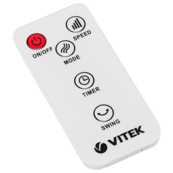 Вентилятор Vitek VT-2073 Белый 60 Вт, Электронное, Количество скоростей: 3 photo 6