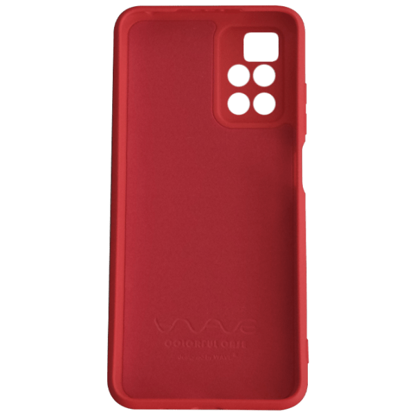 Чехол для смартфона Xiaomi Redmi 10 (Colorful) Красный WAVE, TPU, Back photo 2