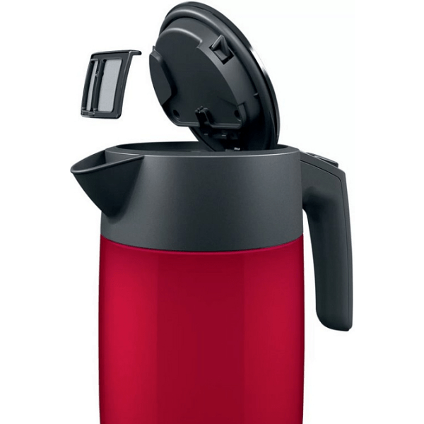 Ceainic electric Bosch TWK7L464 Red 2400 W, 1.7 l, Material interior: Plastic photo 2