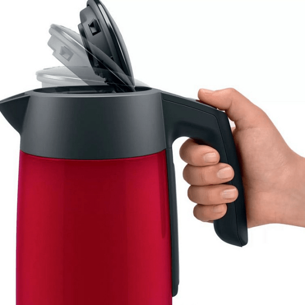 Ceainic electric Bosch TWK7L464 Red 2400 W, 1.7 l, Material interior: Plastic photo 3