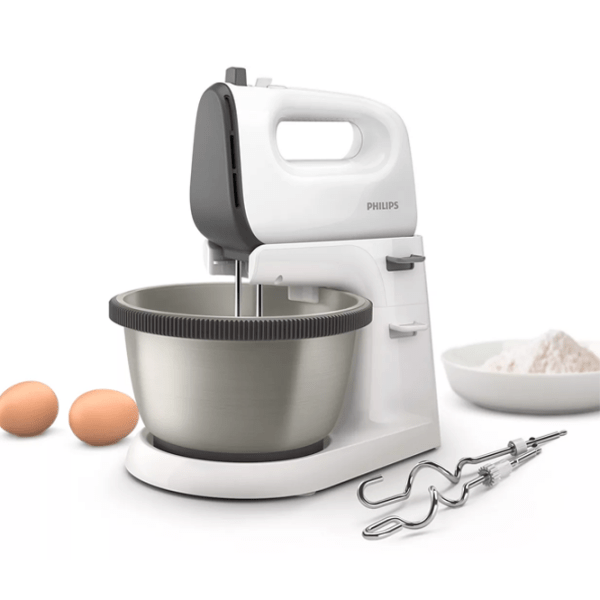 Mixer Philips HR3750/ 00 White 450 W, Numărul de viteze: 5, Regim turbo photo 5