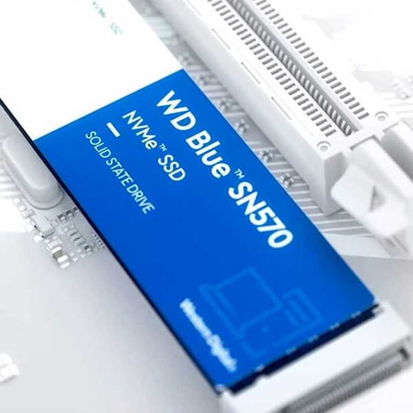 SSD Western Digital Blue SN570 M.2 500 ГБ Скорость чтения: 3500 MБ/ с,
Скорость записи: 2300 MБ/ с photo 4