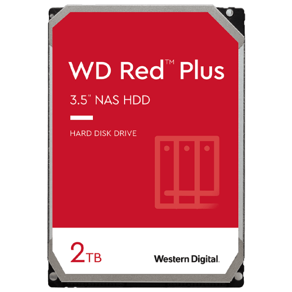 HDD Western Digital Red Plus 3.5'' 2 TB  photo 1