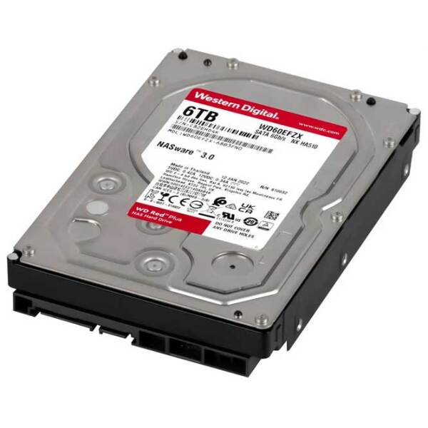 HDD Western Digital Red Plus 3.5'' 6 TB  photo 4