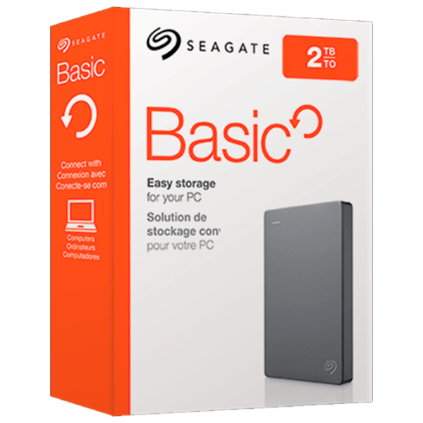 Unitate externă de stocare HDD Seagate Basic 2 TB Gray  photo 5