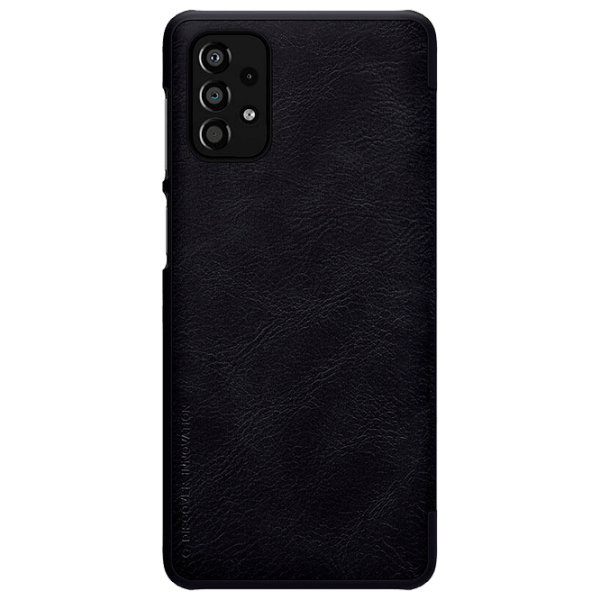 Husă pentru smartphone Samsung Galaxy A33 5G (QIN) Black Nillkin, Piele, Flip Cover photo 1
