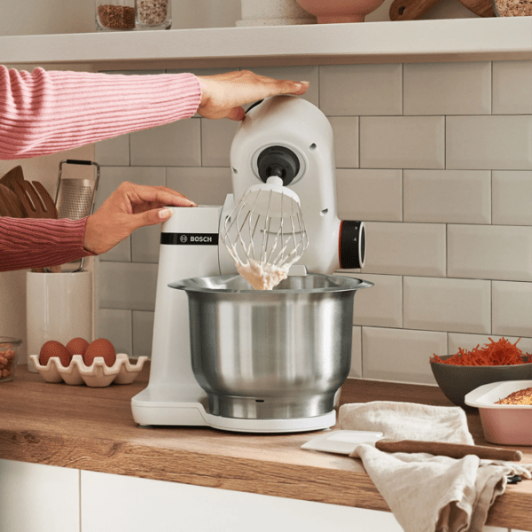 Mașină de bucătărie Bosch MUMS2EW40 White 700 W, Mecanic, Numărul de viteze: 4 photo 5