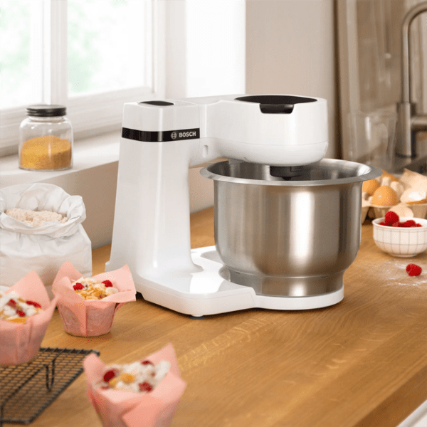 Mașină de bucătărie Bosch MUMS2EW40 White 700 W, Mecanic, Numărul de viteze: 4 photo 6