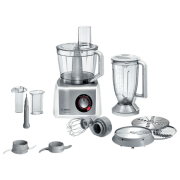 Robot de bucătărie Bosch MC812S814 White 1250 W, Mecanic, Numărul de viteze: