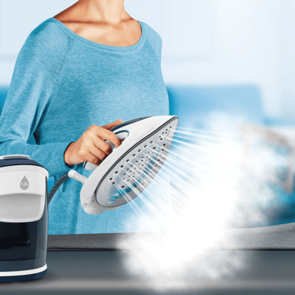 Fier de călcat Tefal SV8022 Blue 2800 W, 125 g/min, 1.8 l, Metal photo 3