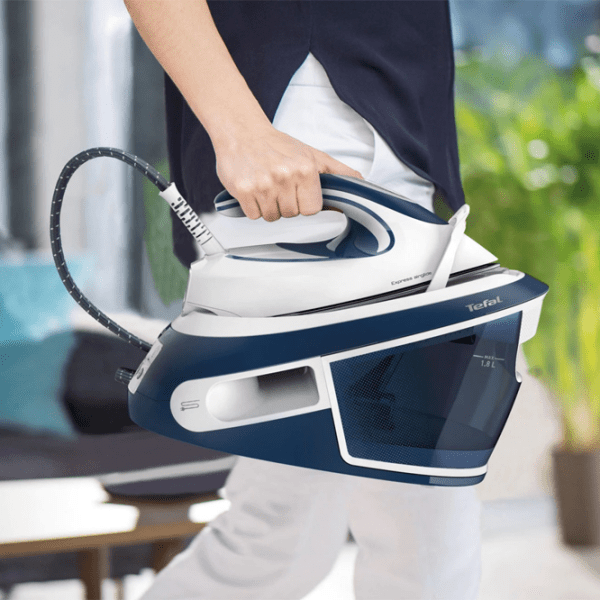 Fier de călcat Tefal SV8022 Blue 2800 W, 125 g/min, 1.8 l, Metal photo 4