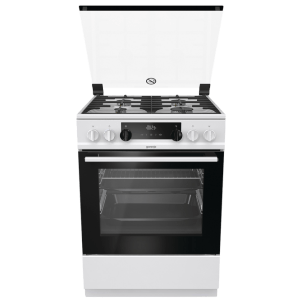 Плита Gorenje KS 6350 WF Белый Тип плиты: Газовая, 71 л, Тип духовки: Электрическая photo 1