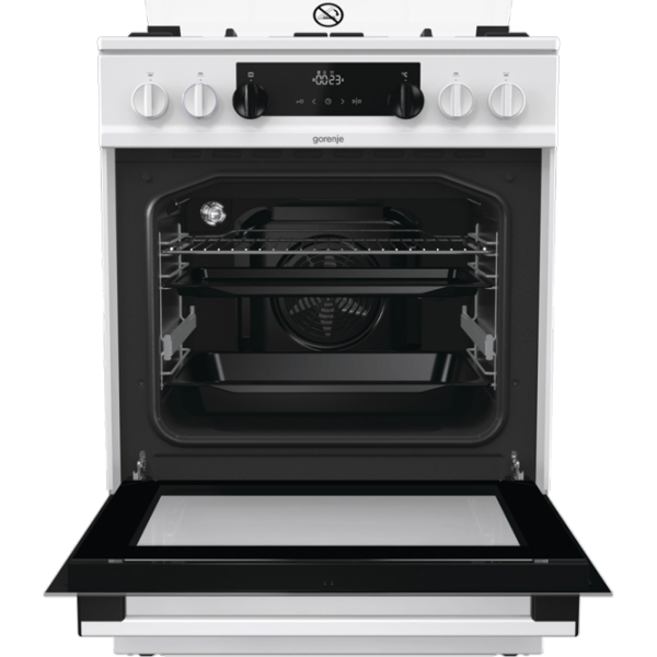 Плита Gorenje KS 6350 WF Белый Тип плиты: Газовая, 71 л, Тип духовки: Электрическая photo 4