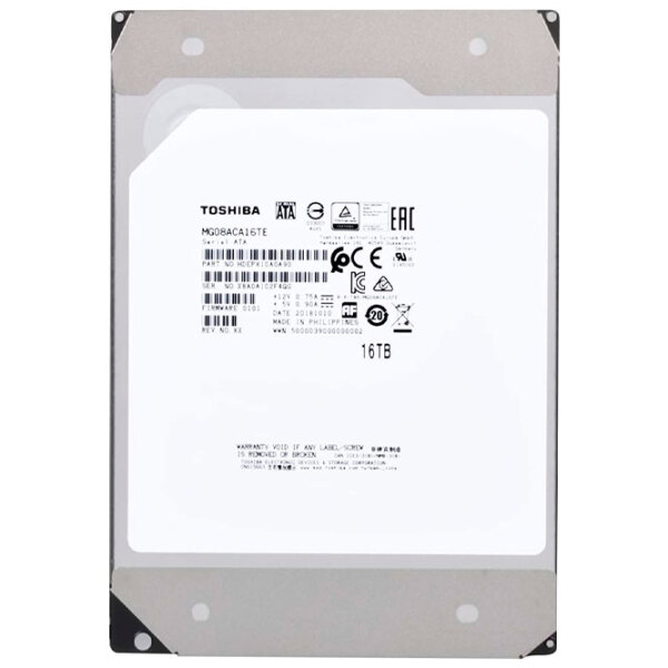 HDD Toshiba Enterprise Capacity 3.5'' 16 ТБ  photo 2