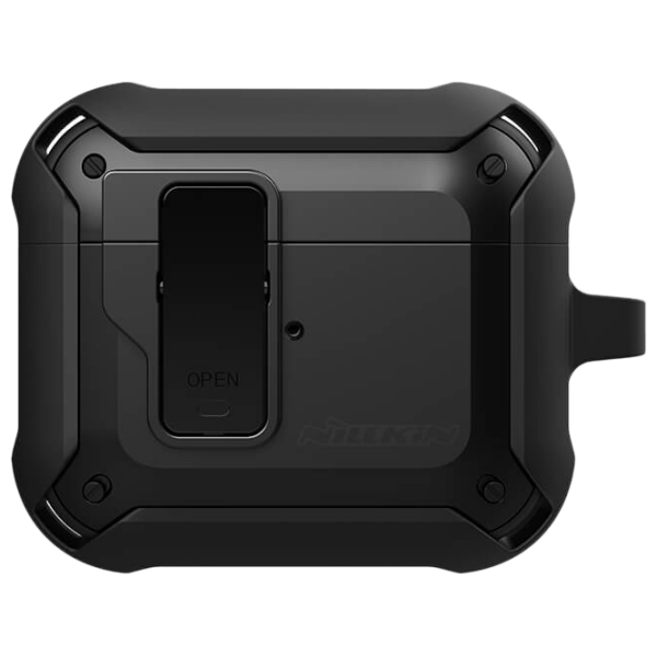 Husă pentru căști Apple AirPods Pro (Bounce Case) Black Nillkin, PC/ TPU photo 1
