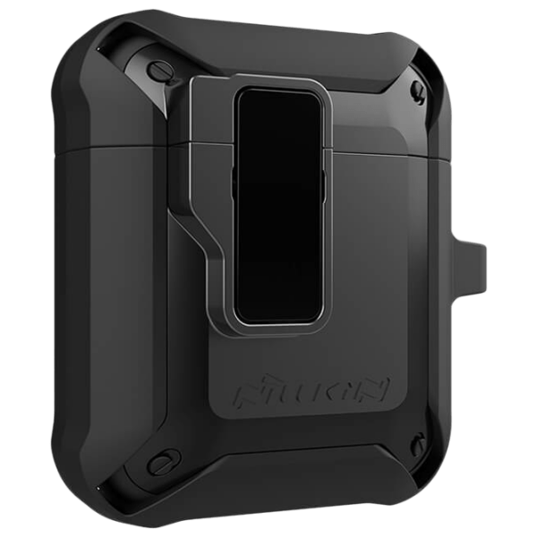 Чехол для наушников Apple AirPods 1/ 2 (Bounce Case) Черный Nillkin, PC/ TPU photo 2