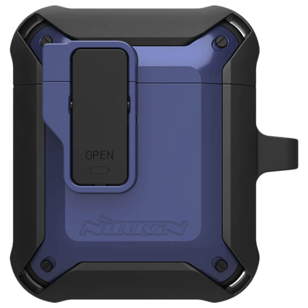 Чехол для наушников Apple AirPods 1/ 2 (Bounce Case) Синий Nillkin, PC/ TPU photo 1