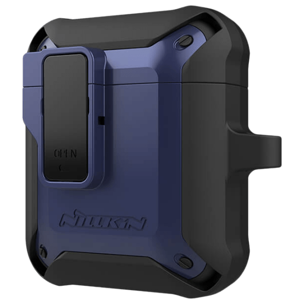 Чехол для наушников Apple AirPods 1/ 2 (Bounce Case) Синий Nillkin, PC/ TPU photo 3