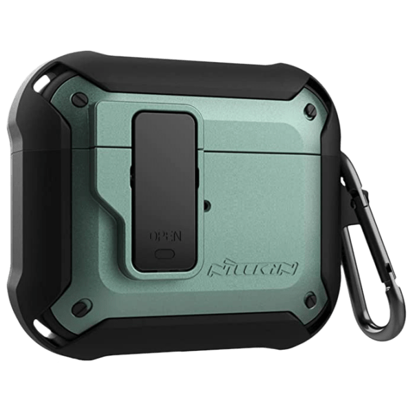 Чехол для наушников Apple AirPods 3 (Bounce Case) Зелёный Nillkin, PC/ TPU photo 1