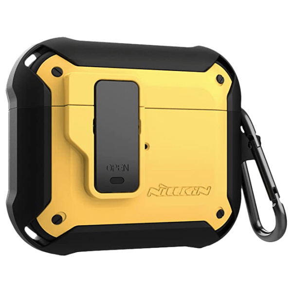 Чехол для наушников Apple AirPods 3 (Bounce Case) Желтый Nillkin, PC/ TPU photo 1