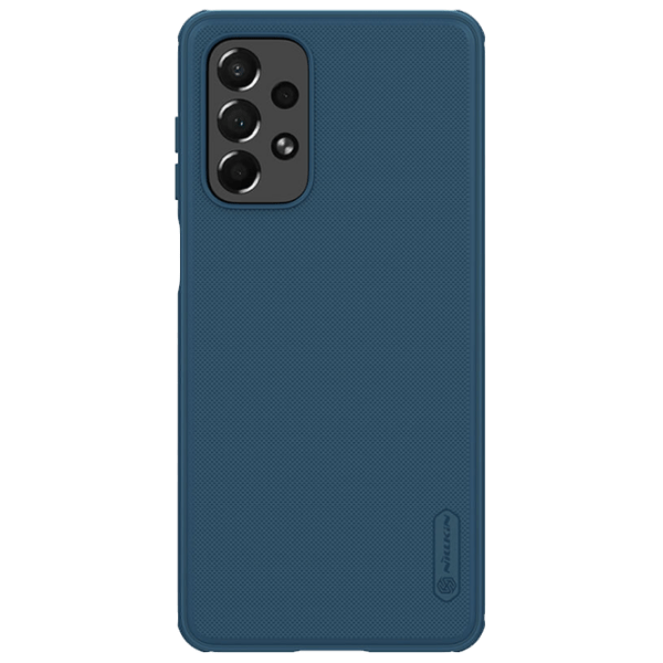 Husă pentru smartphone Samsung Galaxy A73 (Frosted Shield Pro) Blue Nillkin, PC, Back photo 1