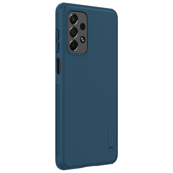 Husă pentru smartphone Samsung Galaxy A73 (Frosted Shield Pro) Blue Nillkin, PC, Back photo 2