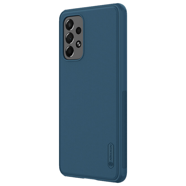 Husă pentru smartphone Samsung Galaxy A73 (Frosted Shield Pro) Blue Nillkin, PC, Back photo 3