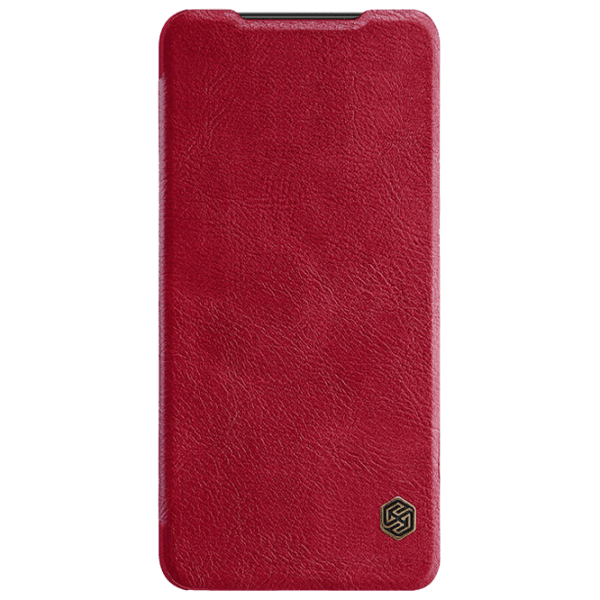 Husă pentru smartphone Samsung Galaxy A33 5G (QIN) Red Nillkin, Piele, Flip Cover photo 1