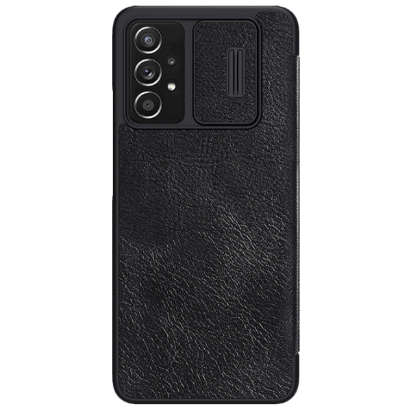 Чехол для смартфона Samsung Galaxy A73 (QIN Pro) Черный Nillkin, Кожа, Flip Cover photo 2