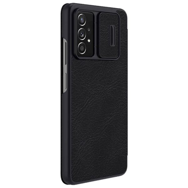 Чехол для смартфона Samsung Galaxy A73 (QIN Pro) Черный Nillkin, Кожа, Flip Cover photo 3