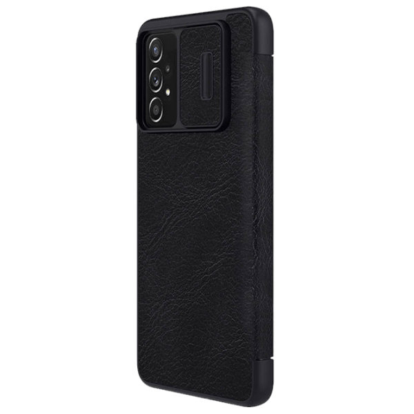 Чехол для смартфона Samsung Galaxy A73 (QIN Pro) Черный Nillkin, Кожа, Flip Cover photo 4