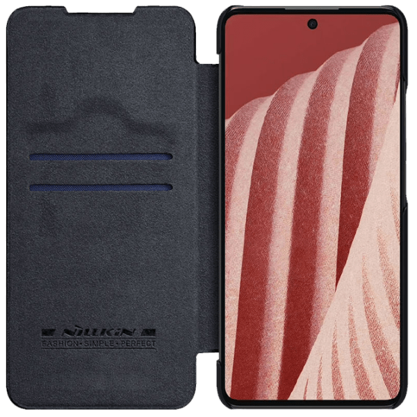 Чехол для смартфона Samsung Galaxy A73 (QIN Pro) Черный Nillkin, Кожа, Flip Cover photo 5