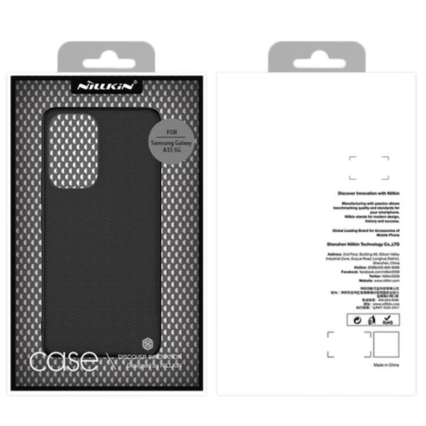 Чехол для смартфона Samsung Galaxy A33 5G (Textured) Черный Nillkin, PC, Back photo 4