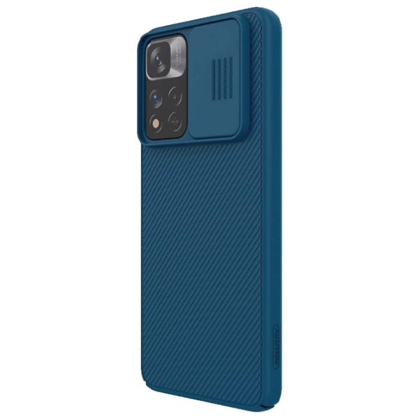 Чехол для смартфона Xiaomi Redmi Note 11 Pro (CamShield Pro) Синий Nillkin, PC, Back photo 2