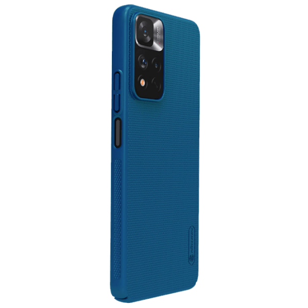 Husă pentru smartphone Xiaomi Redmi Note 11 Pro (Frosted Shield) Peacock Black Nillkin, PC, Back photo 4