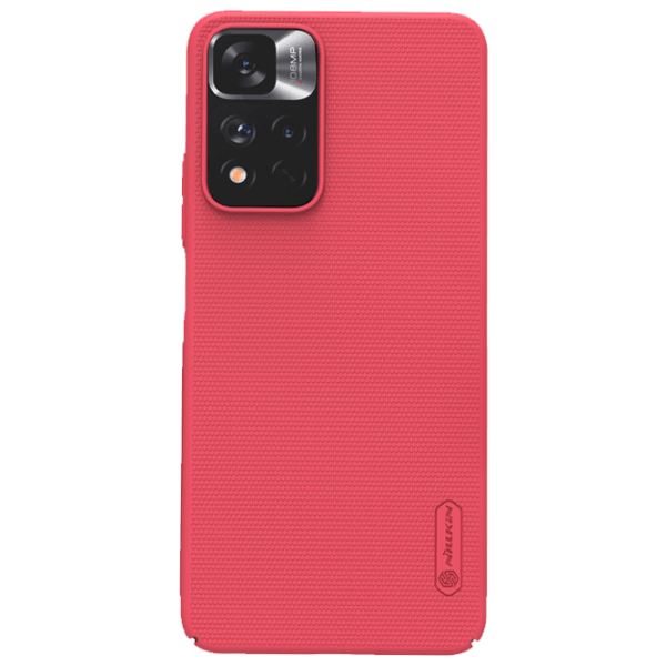 Чехол для смартфона Xiaomi Redmi Note 11 Pro (Frosted Shield) Красный Nillkin, PC, Back photo 2