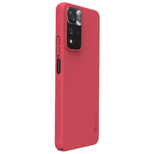 Чехол для смартфона Xiaomi Redmi Note 11 Pro (Frosted Shield) Красный Nillkin, PC, Back photo 3