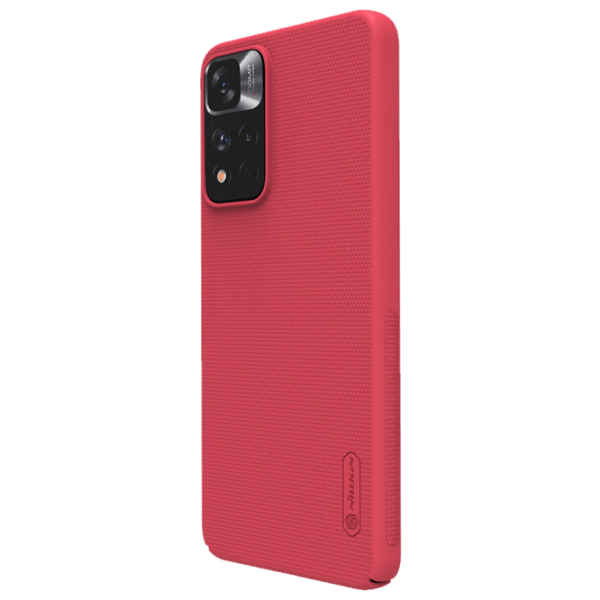 Чехол для смартфона Xiaomi Redmi Note 11 Pro (Frosted Shield) Красный Nillkin, PC, Back photo 4