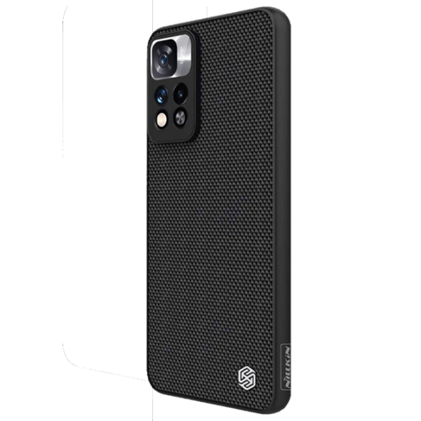 Чехол для смартфона Xiaomi Redmi Note 11 Pro (Textured Pro) Черный Nillkin, ПК, Back photo 2