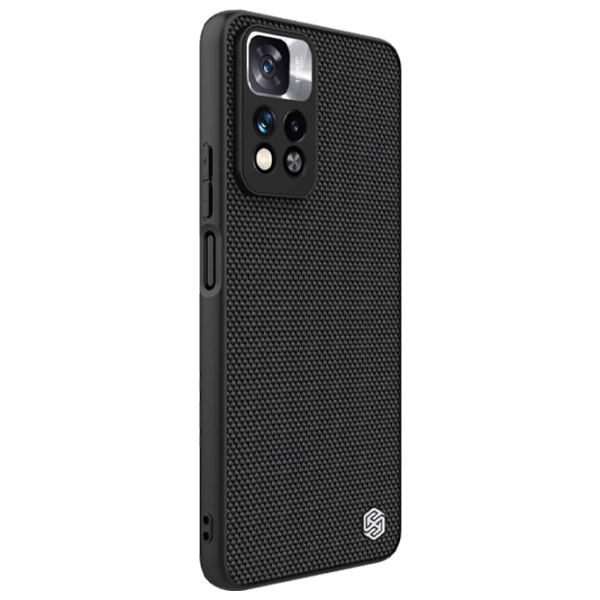 Чехол для смартфона Xiaomi Redmi Note 11 Pro (Textured Pro) Черный Nillkin, ПК, Back photo 3