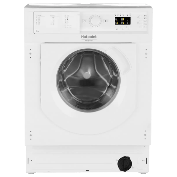 Mașină de spălat Hotpoint-Ariston BI WMHL 71253 EU White 7 kg, 1200 rpm, A (old) photo 1