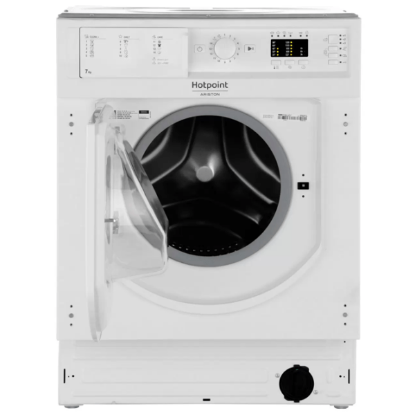 Mașină de spălat Hotpoint-Ariston BI WMHL 71253 EU White 7 kg, 1200 rpm, A (old) photo 2